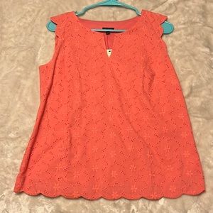 NWT Talbots Eyelet Tank